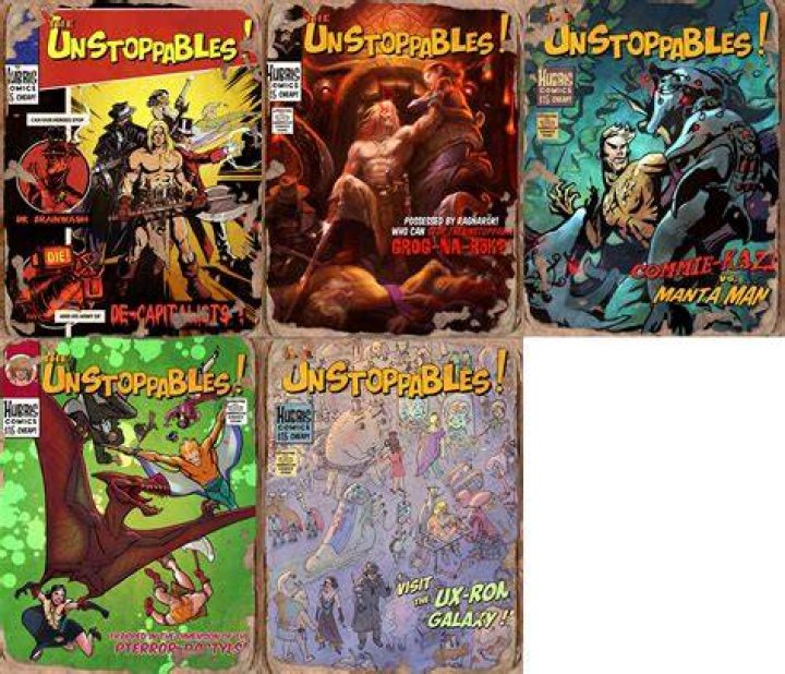 Fallout 76 - Unstoppables Magazines in Fallout 76