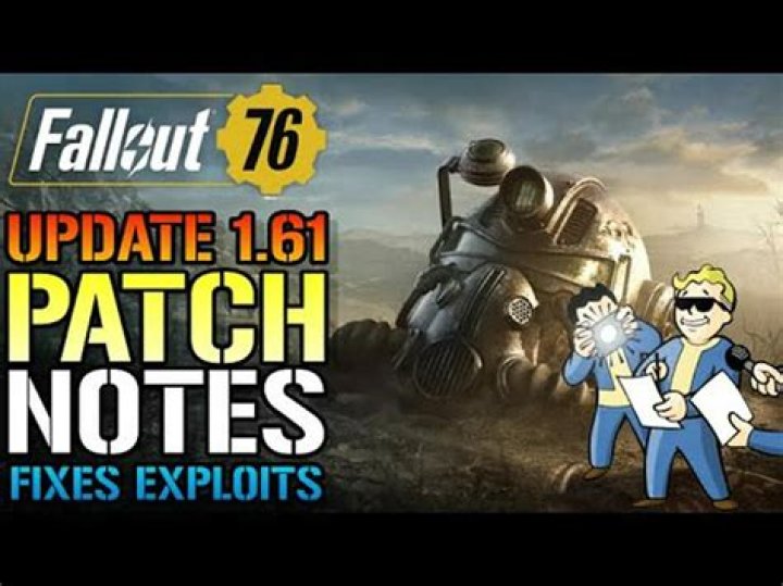 
Fallout 76 Update 1.52 Patch Notes