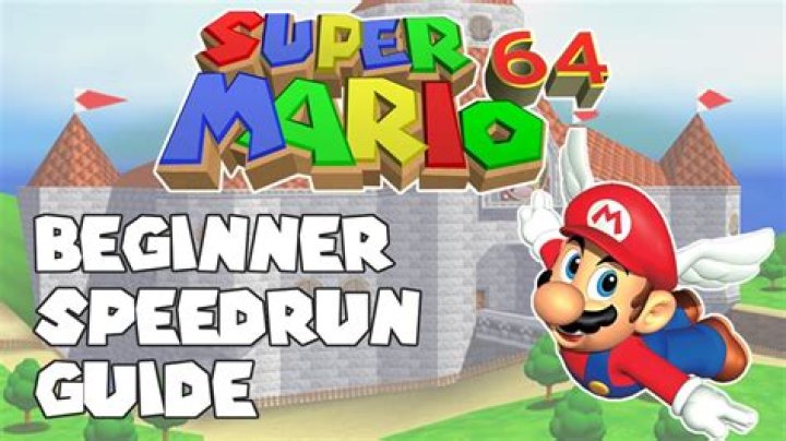 Fastest Speedrun - Super Mario 64
