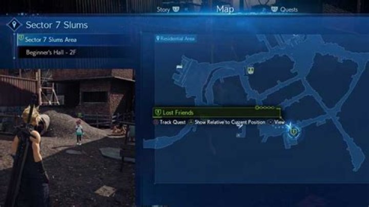 FF7 Remake Lost Friend Puzzle