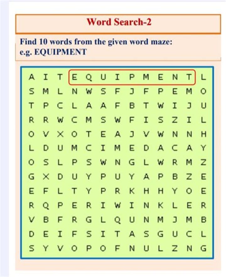 Find 10 Words