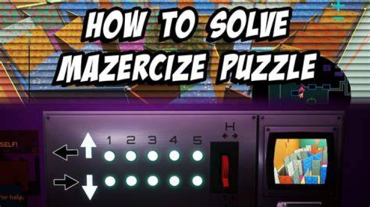 Five Nights At Freddy's: Security Breach - How To Solve The Mazercise Puzzle | Solution Guide