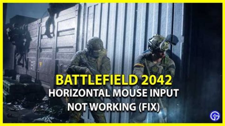 Fix Battlefield 2042 Horizontal Mouse Input Not Working