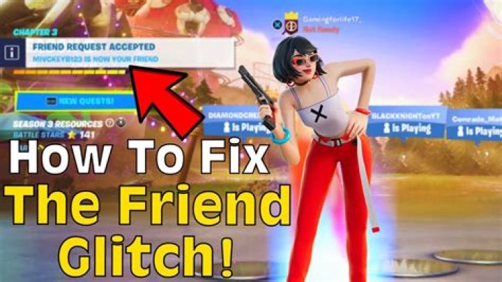 fix fortnite request glitch
