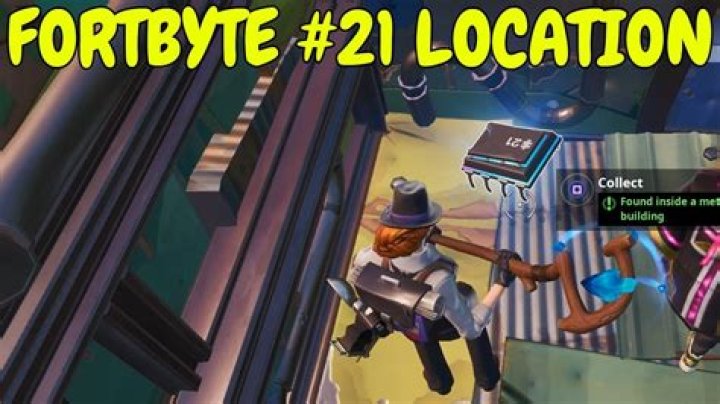 Fortbyte 21 Location: Found inside a metal llama building