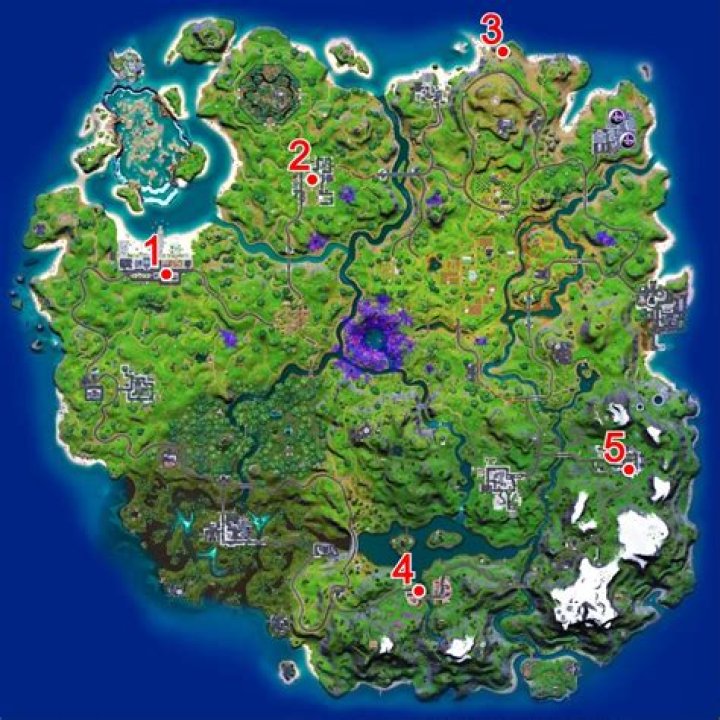 
Fortnite: All Week 5 Alien Artifact Locations