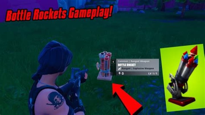 Fortnite Bottle Rockets where to find