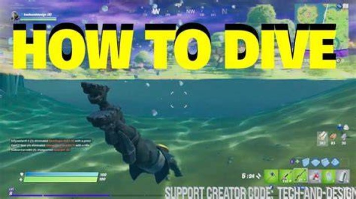 
Fortnite – How to Dive