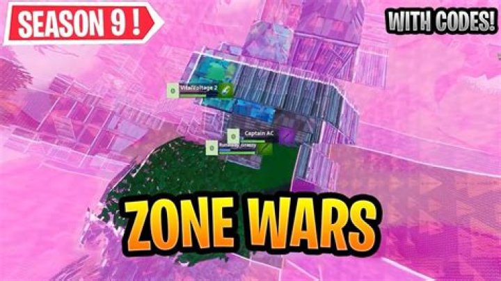 Fortnite Zone Wars Codes List (June 2022) – Best Zone Wars Maps