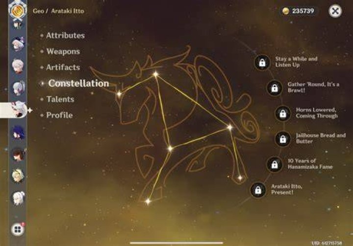 Genshin Impact: Arataki Itto Constellation Guide