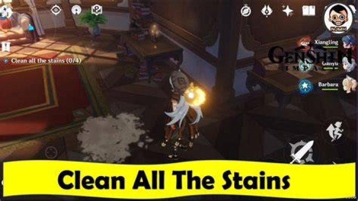 Genshin Impact: Clean all the Stains