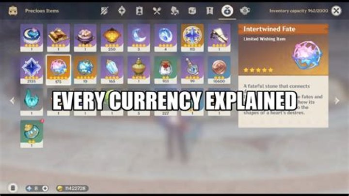 Genshin Impact: Currency Explained
