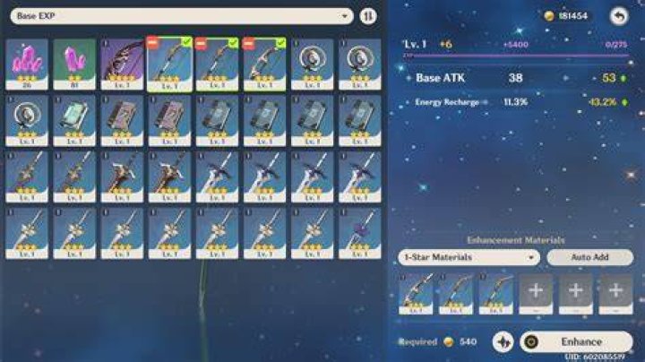 
Genshin Impact – How to Enhance Weapons