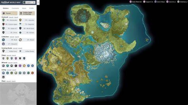 Genshin Impact Map