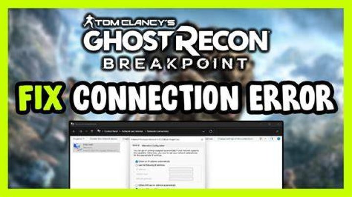 Ghost Recon Breakpoint SMUGGLER-00100 error code