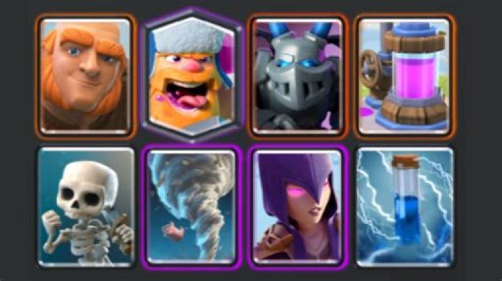 giant witch beatdown rage challenge decks clash royale