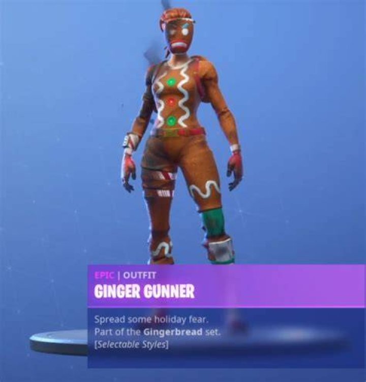 Ginger Gunner skin