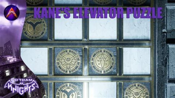 Gotham Knights: Kane's Private Elevator Puzzle Solution