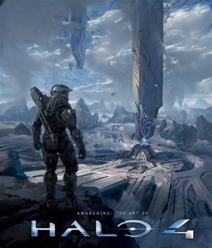 halo 4 art book cover