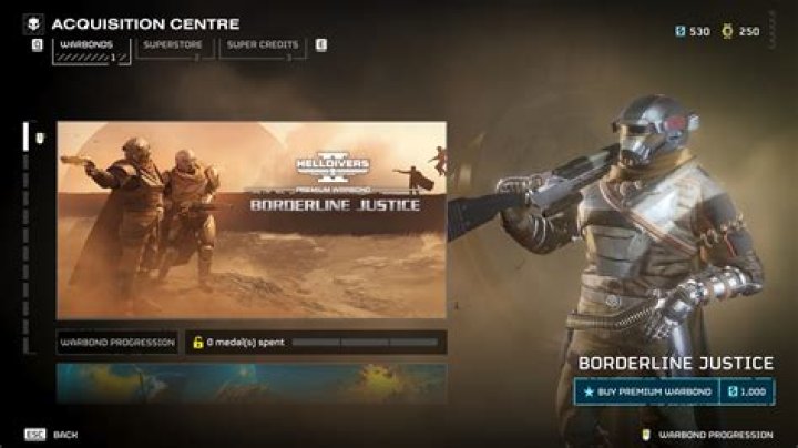 Helldivers 2 AR-20L Justice