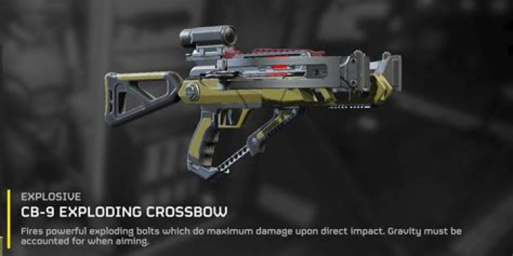 Helldivers 2 CB-9 Exploding Crossbow