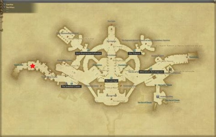Hildibrand quest map Pillars