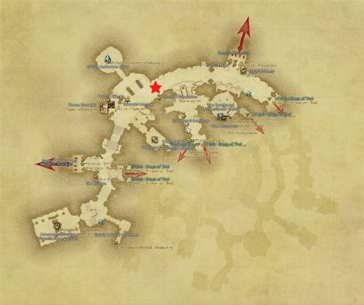 Hildibrand quest map Uldah