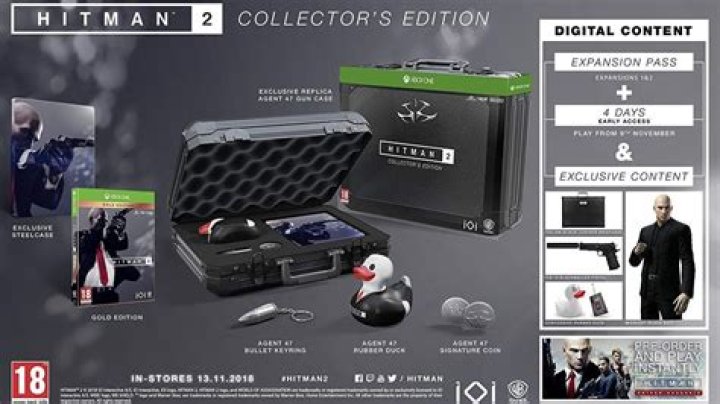 Hitman 2 Collectors Edition