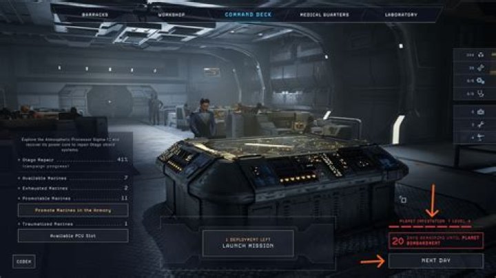How Does Aliens: Dark Descent Infestation Level Work?