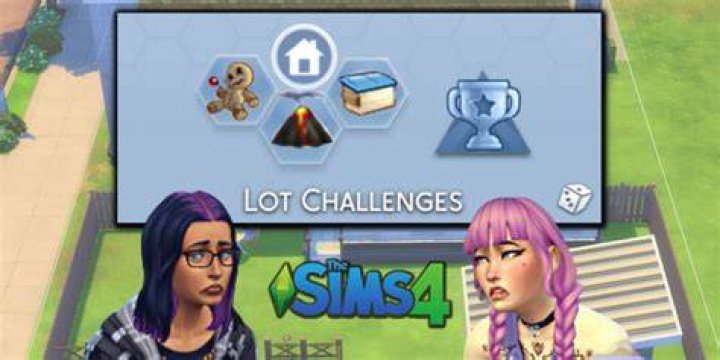 How lot challenges work in The Sims 4