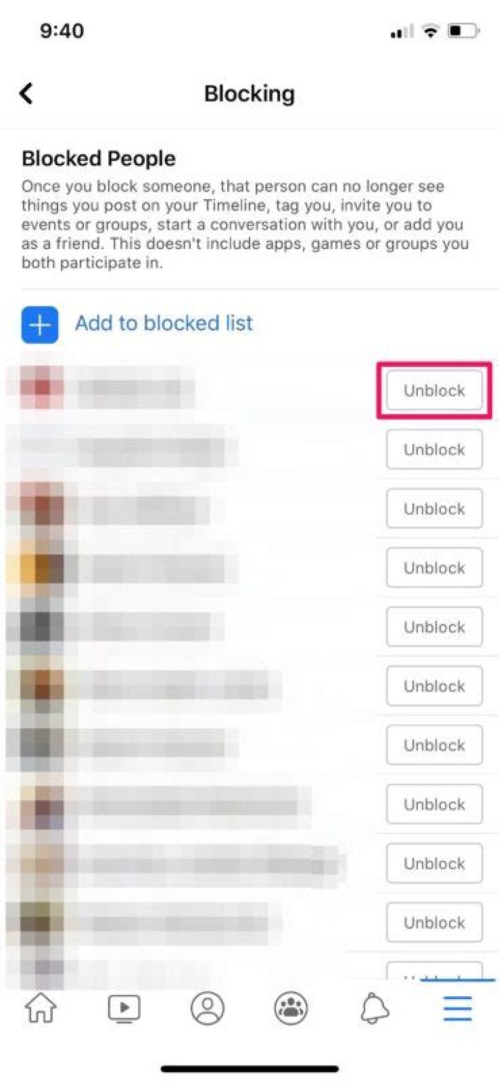 how to block unblock someone on steam