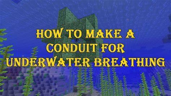 How to breathe underwater in Minecraft?