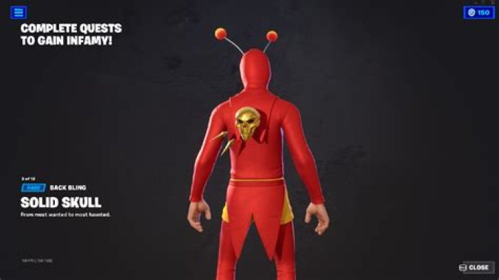 How To Collect And Evolve Solid Skull Back Bling In Fortnite