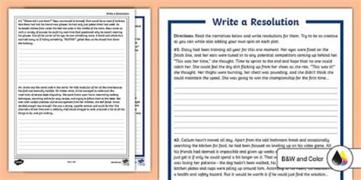 How to complete the Resolution Challenge