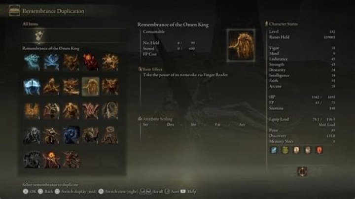 how to duplicate remembrances in elden ring