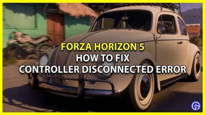 how to fix fh5 controller disconnected error