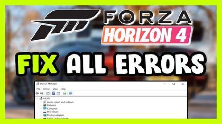 How To Fix Launch Start Issue In Forza Horizon 4