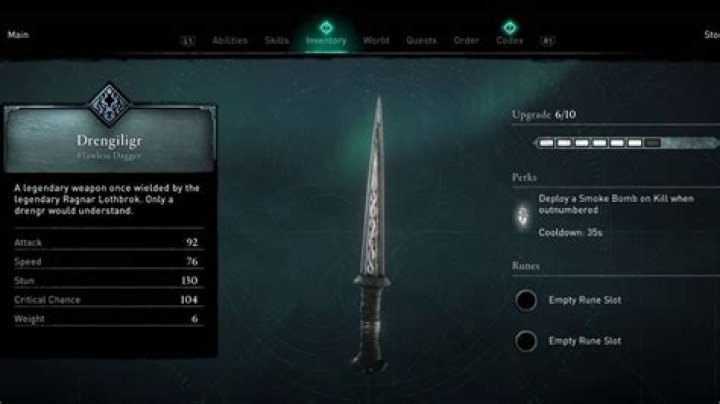 How to Get Drengiligr Dagger in AC Valhalla - Ragnar Legendary Dagger