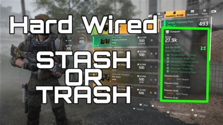How To Get Hard Wired Gear Set In Division 2