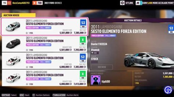 how to get lambo sesto elemento fe