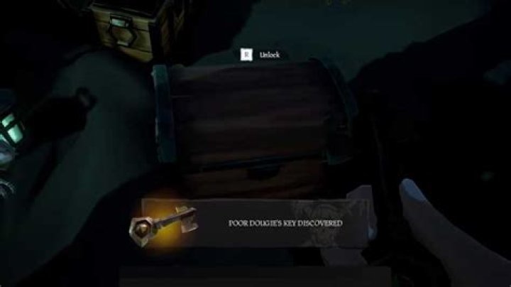 how to get poor dougies key in sea of thieves