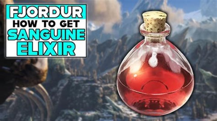 how to get sanguine elixir in ark