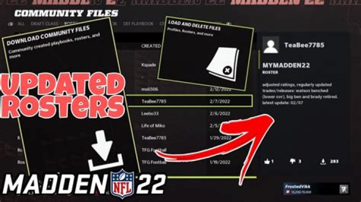How To Get Updated Rosters In Madden 22?