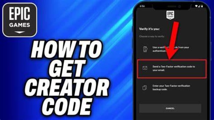 How To Get & Use Epic Games Creator Code