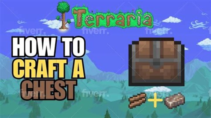 How to make a chest in Terraria