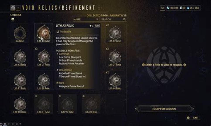 How to Open Void Relics in Warframe