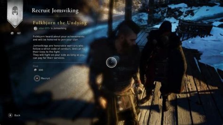 how to recruit jomsvikings in ac valhalla