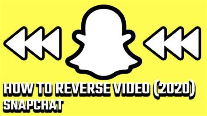 How to reverse a video on Snapchat (2020)