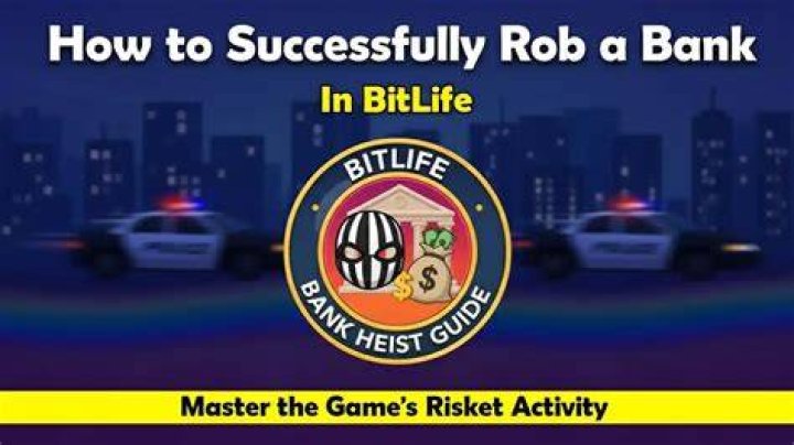 How to rob a bank in BitLife [Successfully]