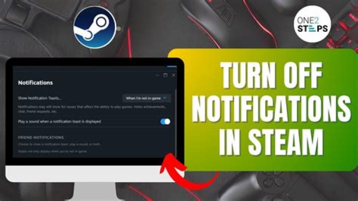 How to Turn Off Steam Notifications in 2021 Tutorial